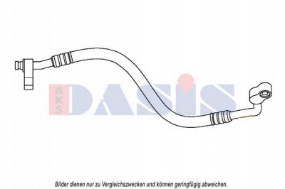 AKS DASIS 885889n -  Трубопровод высокого / низкого давления, кондиционер
